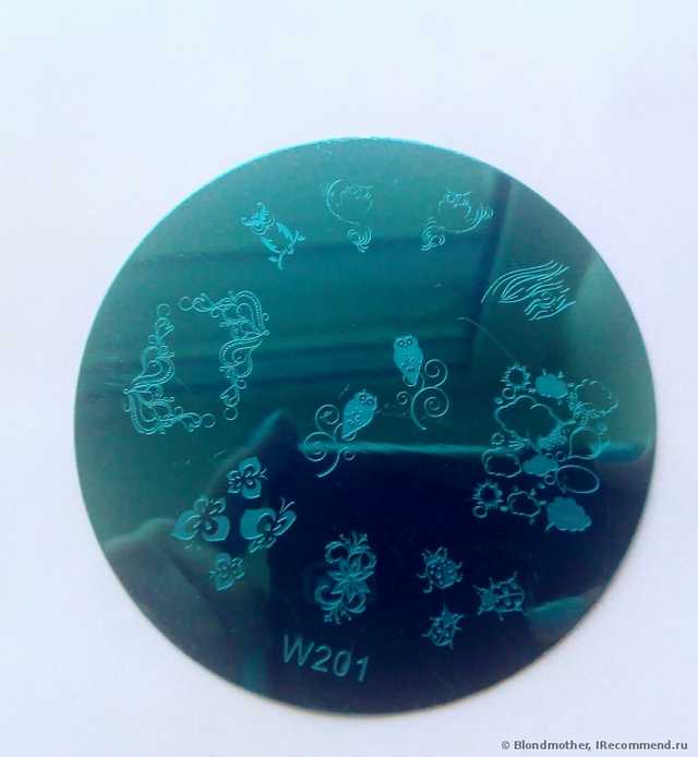 Диск для стемпинга   Stamping Nail Art, Plate W Series - фото