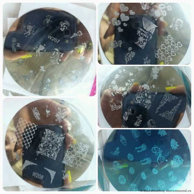Диск для стемпинга   Stamping Nail Art, Plate W Series - фото