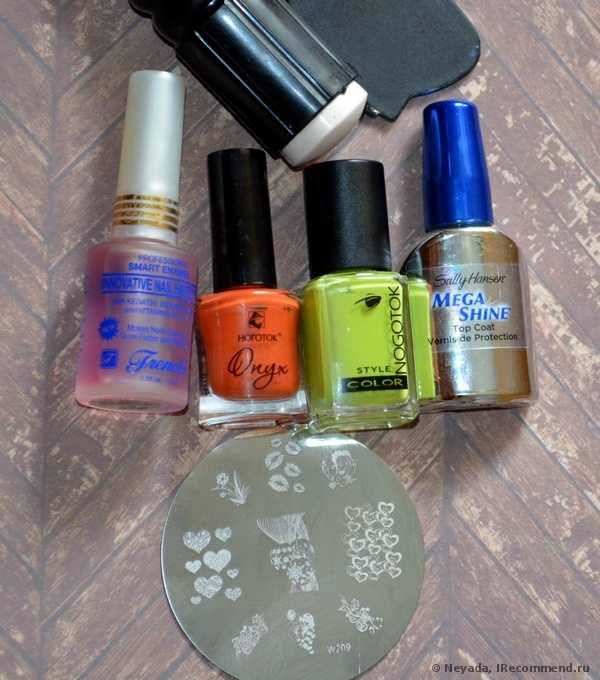 Диск для стемпинга   Stamping Nail Art, Plate W Series - фото