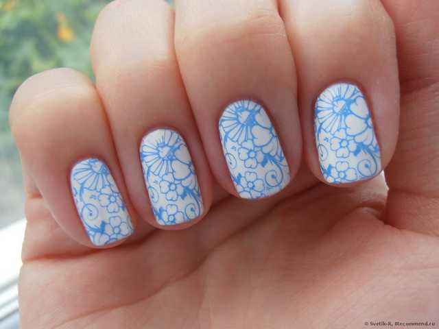 Диск для стемпинга   Stamping Nail Art, Plate W Series - фото