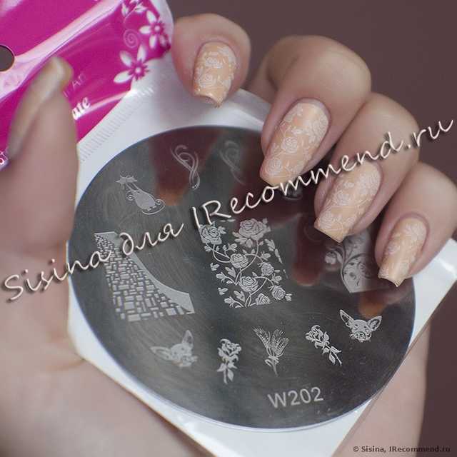 Диск для стемпинга   Stamping Nail Art, Plate W Series - фото