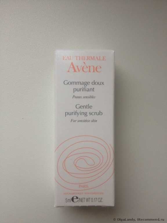 Скраб для лица Avene Gentle purifying scrub for sensitive skin - фото