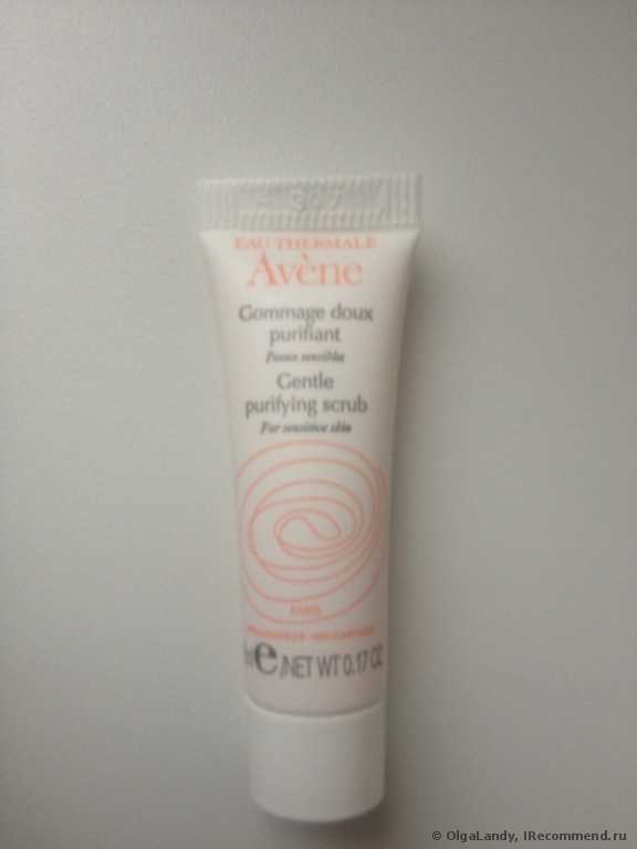 Скраб для лица Avene Gentle purifying scrub for sensitive skin - фото