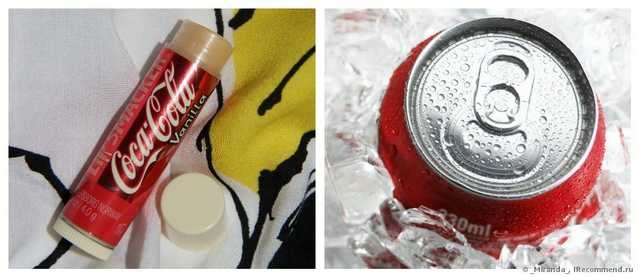 Бальзам для губ Lip Smacker Coca Cola Vanilla - фото