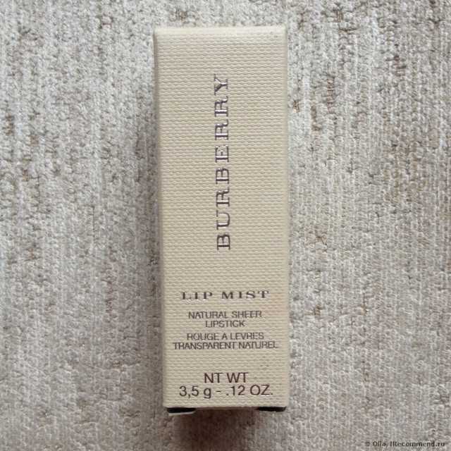 Помада - блеск для губ (кремовая помада) Burberry Lip Mist - фото