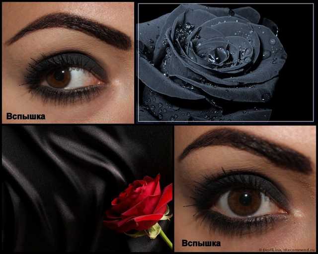 Замечательный обзор на тени от Maybelline Color Tatoo 24HR цвет 60 - Timeless Black(много качественных фото-коллажей)20.03.2014 Дополняю отзыв ещё одним оттенком (к сожалению номер его мне не известен)