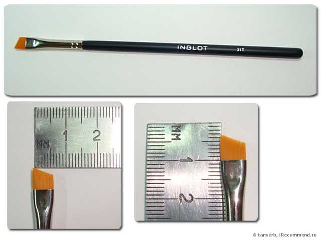 Кисть для гелевой подводки Inglot 31T - фото