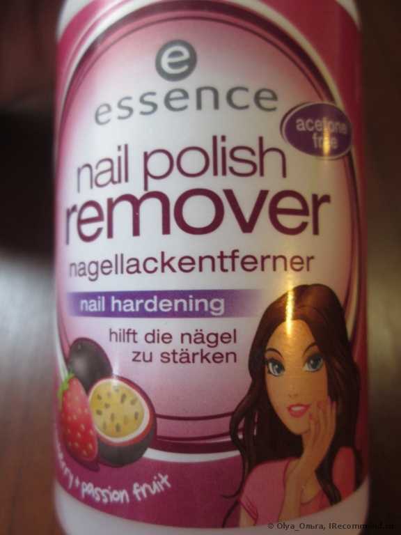 Жидкость для снятия лака Essence Клубника и марукуйя - фото