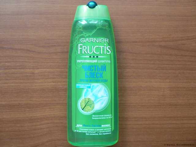 Шампунь Fructis Чистый блеск-против жесткой воды - фото