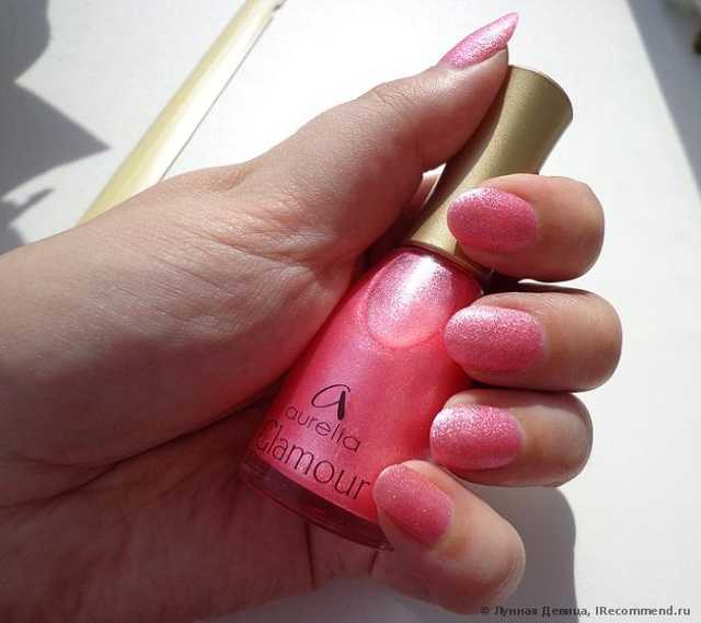 Лак для ногтей Aurelia Glamour Effect Velvet - фото