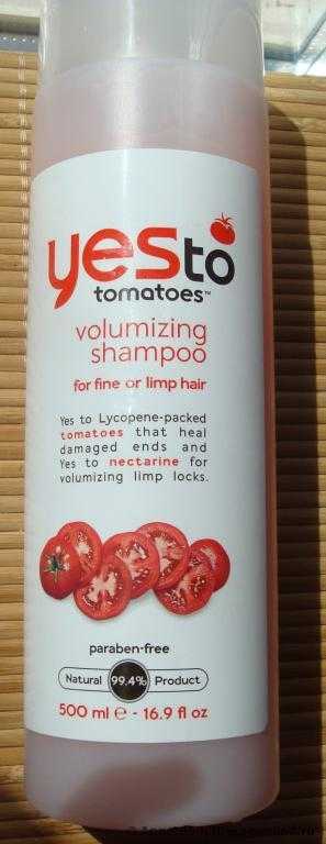 Шампунь YES TO  …Tomatoes.Ежедневный для увеличения объема волос - фото