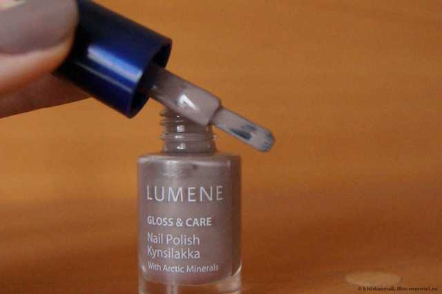 Лак для ногтей Lumene Gloss & Care - фото