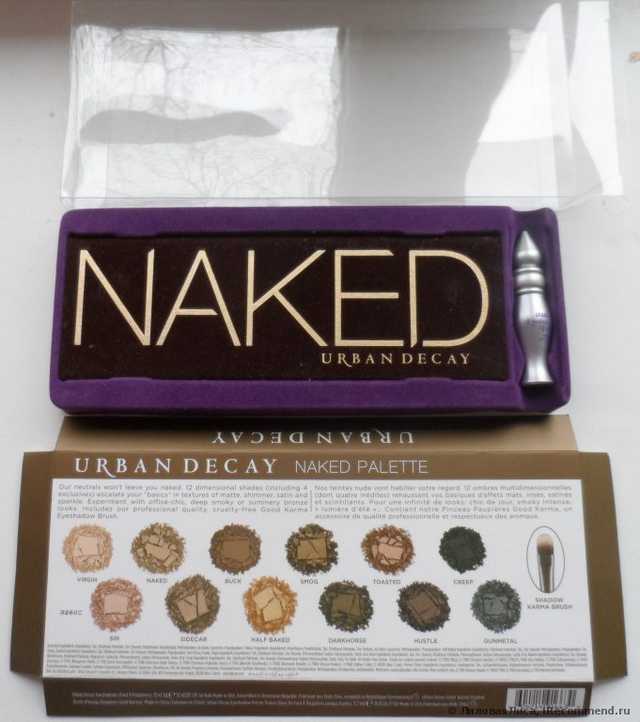 Палитра теней Urban Decay Naked - фото