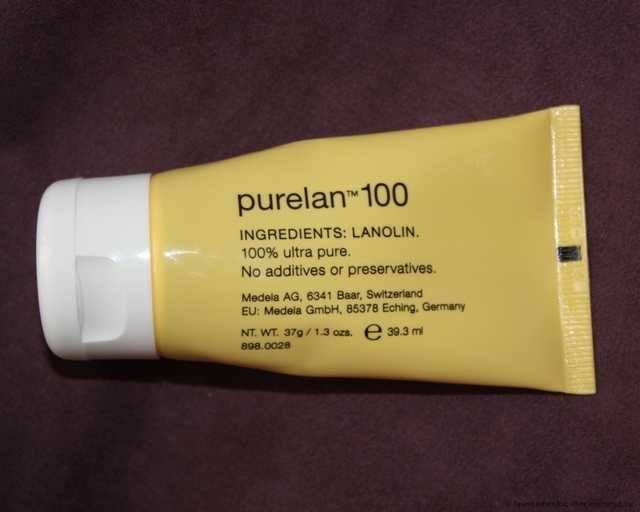 Крем Purelan 100 от Medela - в составе натуральный 100% ланолин