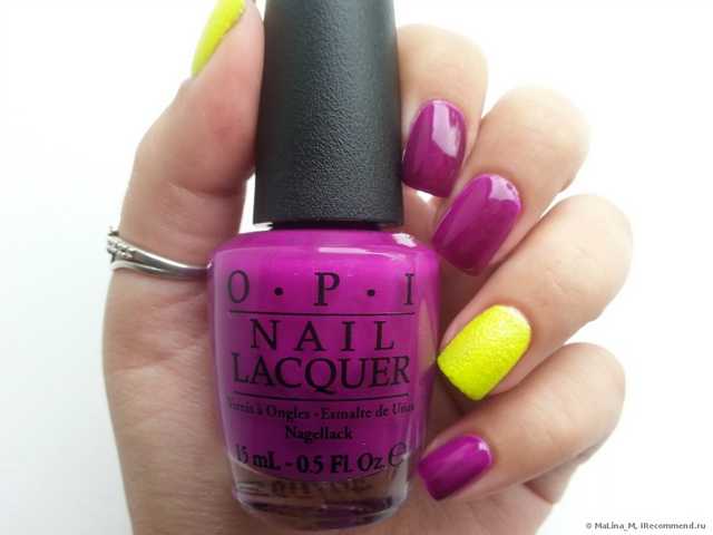 Лак для ногтей OPI Neon Collection - фото