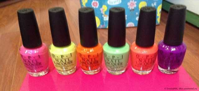 Лак для ногтей OPI Neon Collection - фото