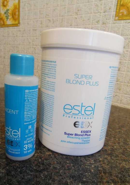 Микрогранулированная пудра для обесцвечивания Estel Essex Super Blond Plus - фото