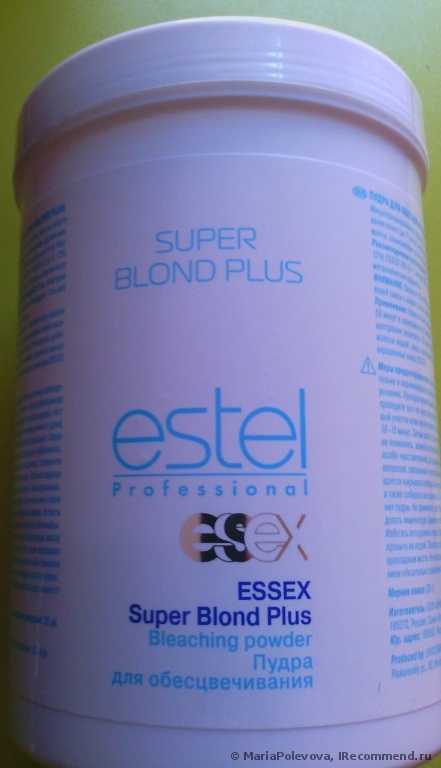 Микрогранулированная пудра для обесцвечивания Estel Essex Super Blond Plus - фото