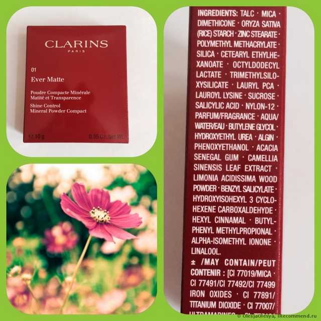 Пудра компактная Clarins Ever Matte - фото