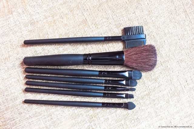 Кисти для макияжа Aliexpress 7pcs Professional Portable makeup brushes make up brushes Cosmetic Brushes,Free Shipping 3171 - фото