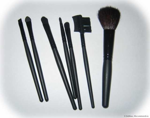 Кисти для макияжа Aliexpress 7pcs Professional Portable makeup brushes make up brushes Cosmetic Brushes,Free Shipping 3171 - фото