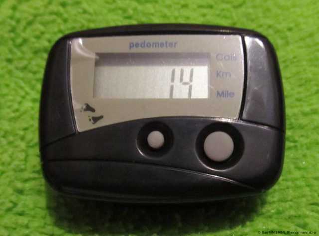ШАГОМЕР TinyDeal Brand New Pocket LCD Pedometer Run Step Walking Calorie Distance Counter - Black HKEFPM01 - фото