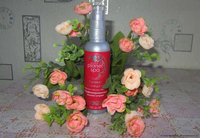 Парфюмированный лосьон-спрей Avon Planet Spa Аромат Наслаждения с эфирным маслом жасмина - фото