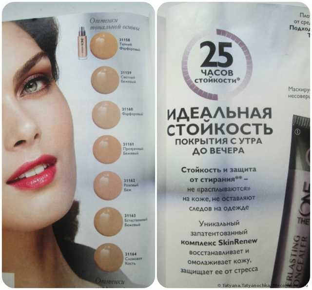 Тональная основа Oriflame The ONE EverLasting стойкая - фото