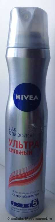 Лак для волос NIVEA Ультра сильный с защитой кератина - фото