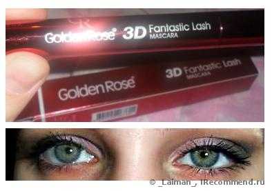 Тушь Golden Rose  3d Fantastic Lash mascara - фото