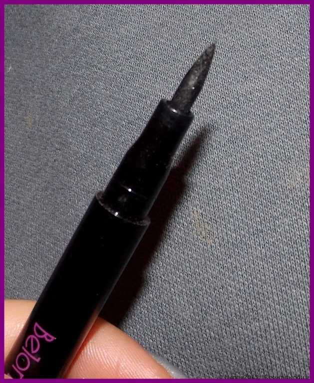 Подводка-фломастер для глаз BelorDesign Smart Girl Eyeliner Черная - фото