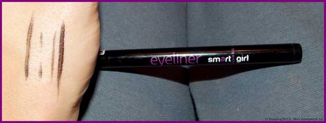 Подводка-фломастер для глаз BelorDesign Smart Girl Eyeliner Черная - фото
