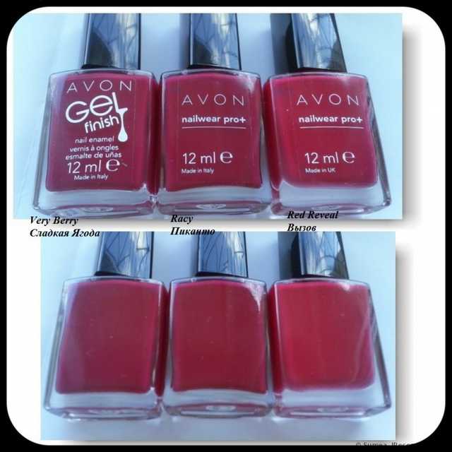 Лак для ногтей Avon "Гель-эффект" Gel Finish Nail Enamel - фото