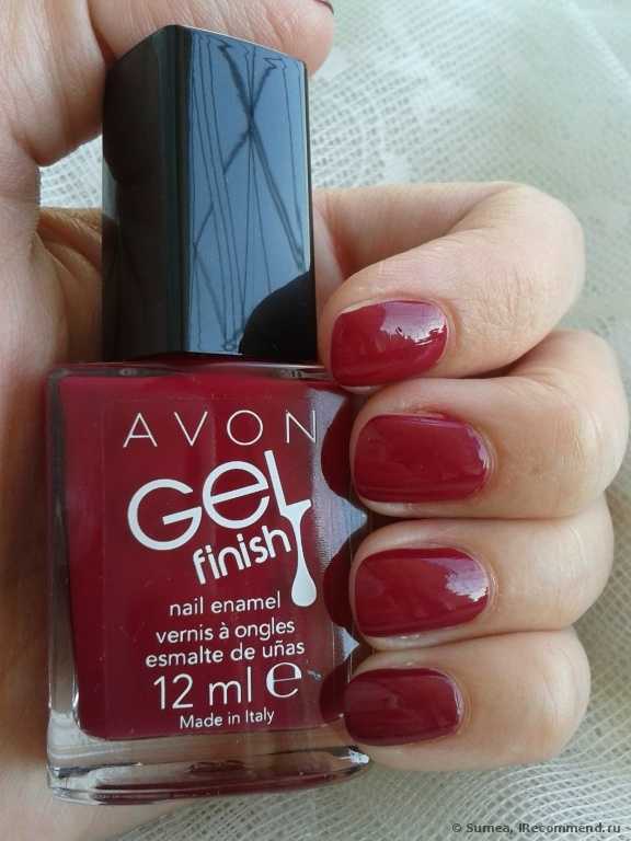 Лак для ногтей Avon "Гель-эффект" Gel Finish Nail Enamel - фото