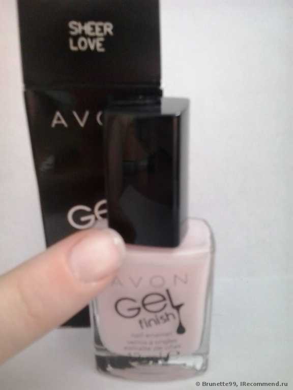 Лак для ногтей Avon "Гель-эффект" Gel Finish Nail Enamel - фото