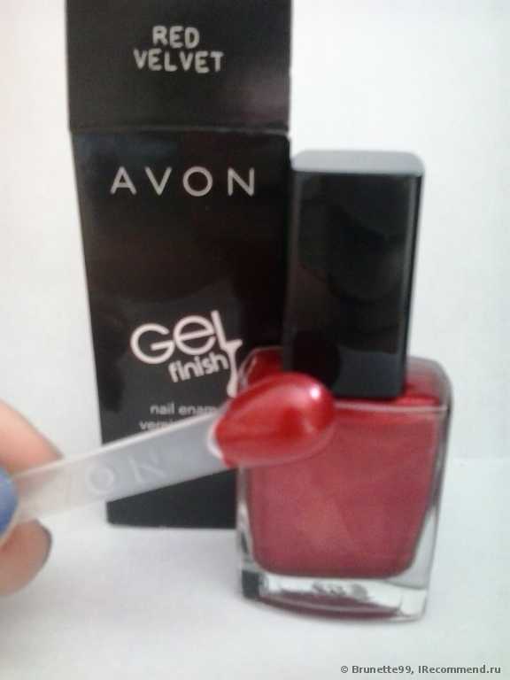 Лак для ногтей Avon "Гель-эффект" Gel Finish Nail Enamel - фото