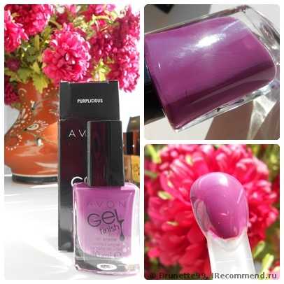 Лак для ногтей Avon "Гель-эффект" Gel Finish Nail Enamel - фото
