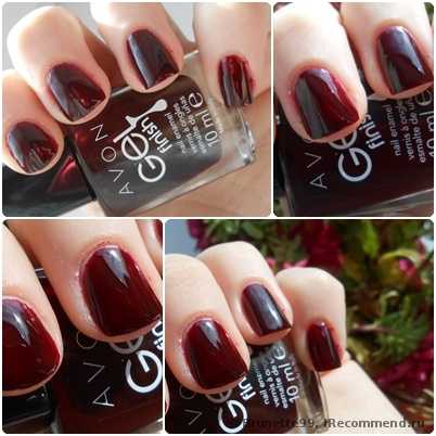 Лак для ногтей Avon "Гель-эффект" Gel Finish Nail Enamel - фото