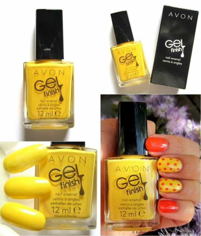 Лак для ногтей Avon "Гель-эффект" Gel Finish Nail Enamel - фото