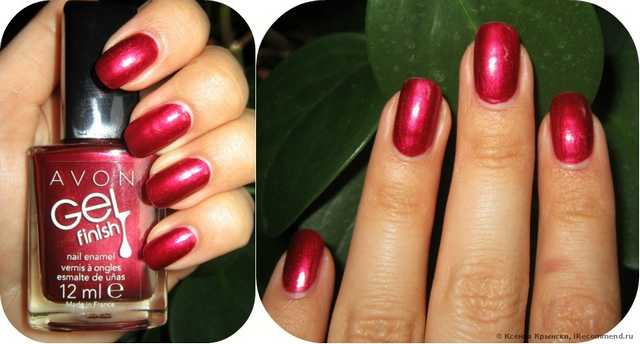 Лак для ногтей Avon "Гель-эффект" Gel Finish Nail Enamel - фото