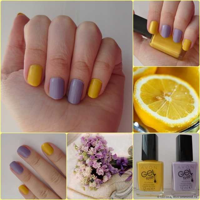 Лак для ногтей Avon "Гель-эффект" Gel Finish Nail Enamel - фото
