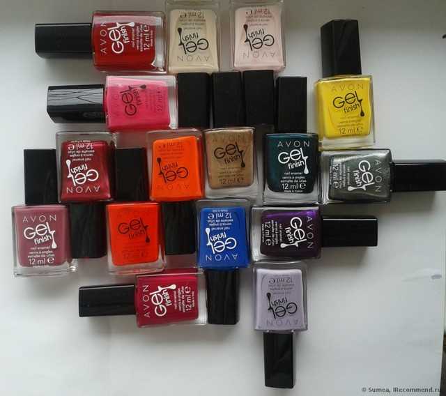 Лак для ногтей Avon "Гель-эффект" Gel Finish Nail Enamel - фото
