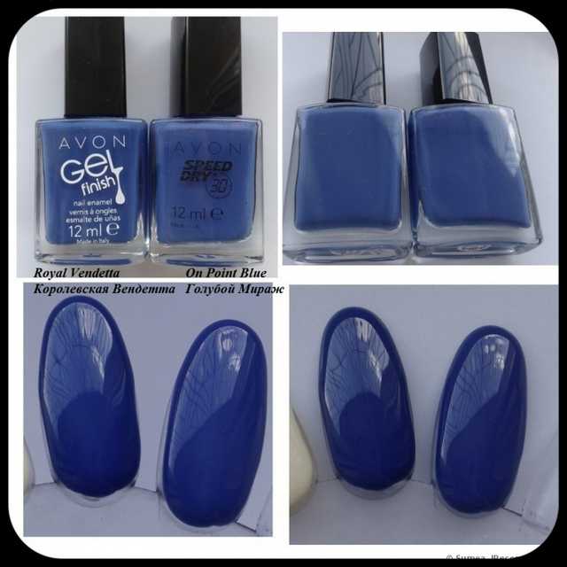 Лак для ногтей Avon "Гель-эффект" Gel Finish Nail Enamel - фото