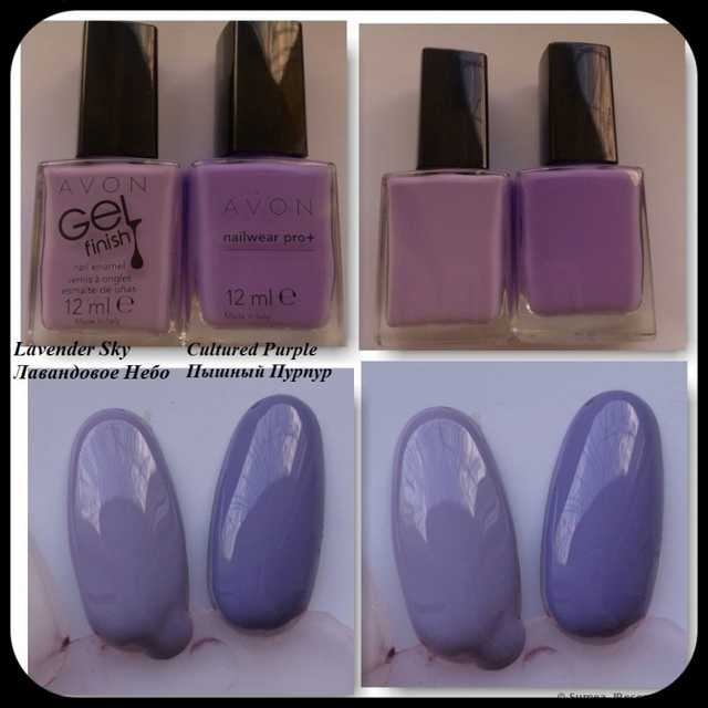 Лак для ногтей Avon "Гель-эффект" Gel Finish Nail Enamel - фото