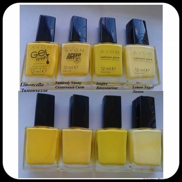 Лак для ногтей Avon "Гель-эффект" Gel Finish Nail Enamel - фото