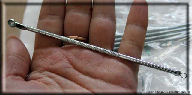 Инструмент для чистки лица и пор Aliexpress Blackhead Comedone Acne Pimple Blemish Extractor Remover Stainless Needles - фото