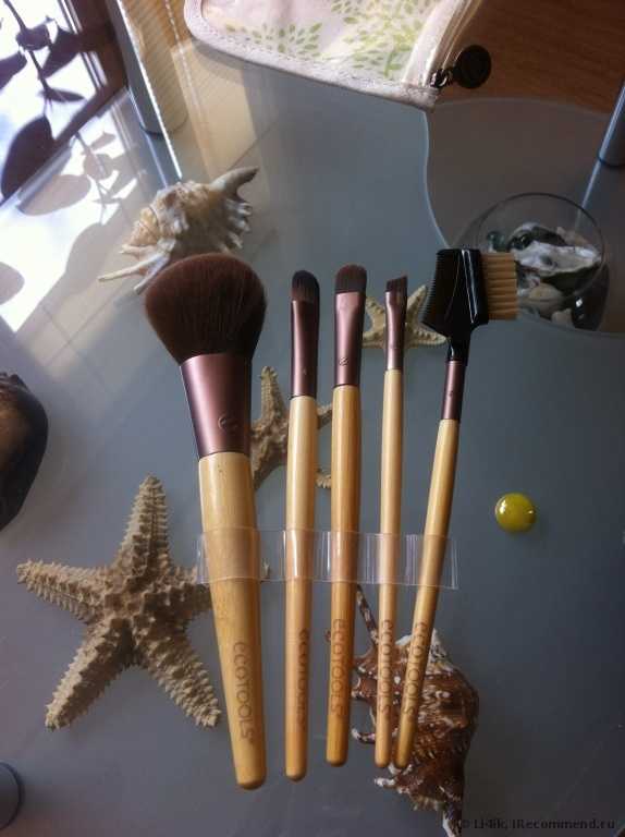 Набор кистей Ecotools Bamboo 6 Piece Brush Set - фото