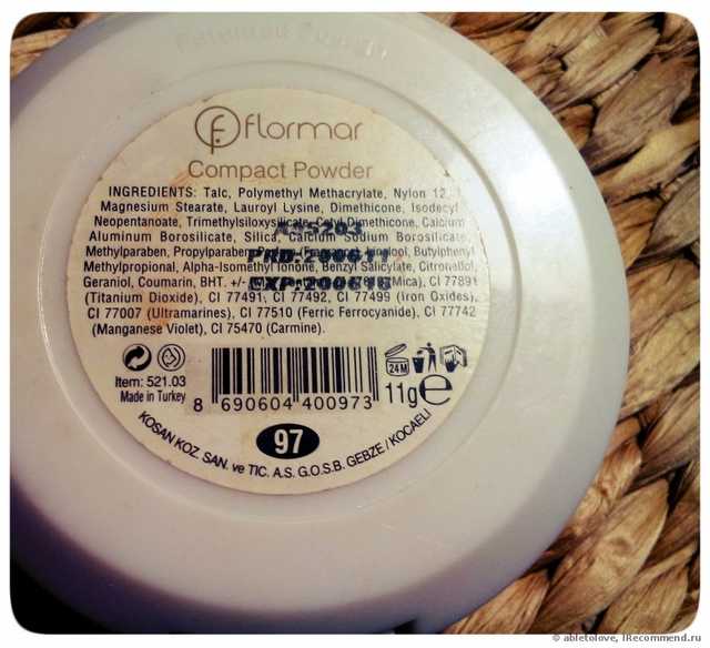 Пудра компактная Flormar Compact Powder - фото
