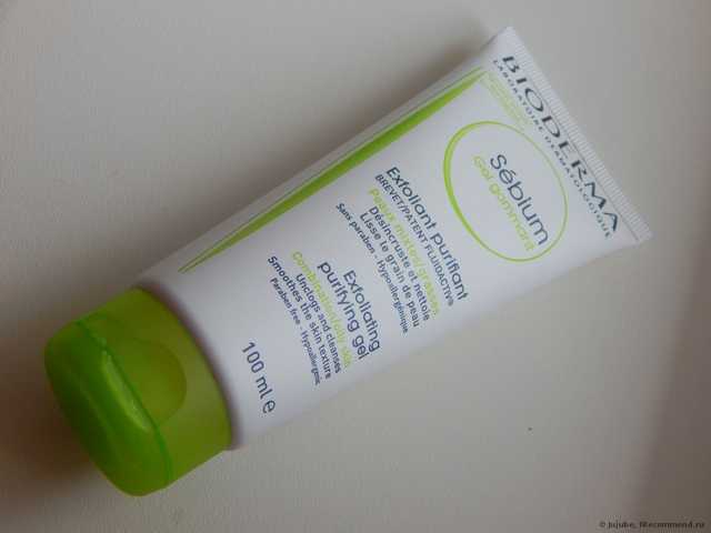 Скраб для лица Bioderma Sebium Gel gommant purifiant гуммирующий гель - фото