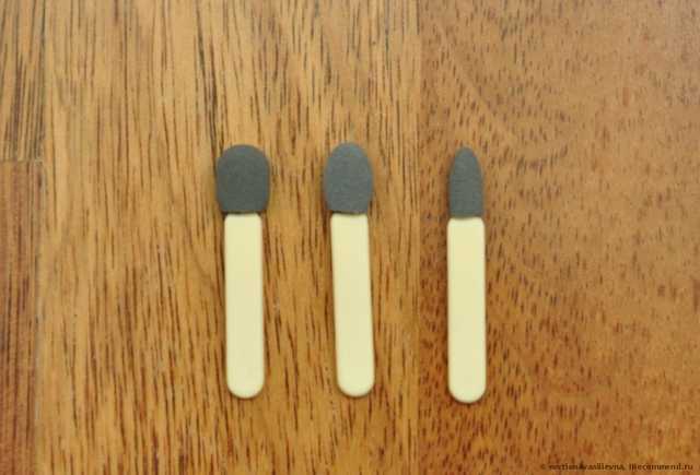 Аппликаторы для теней Ecotools Bamboo Cosmetic Applicators, 20 Count - фото